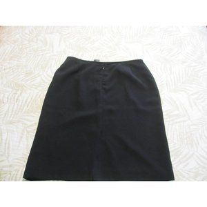 KASPER BLACK SKIRT 16 PETITE FULLY LINED